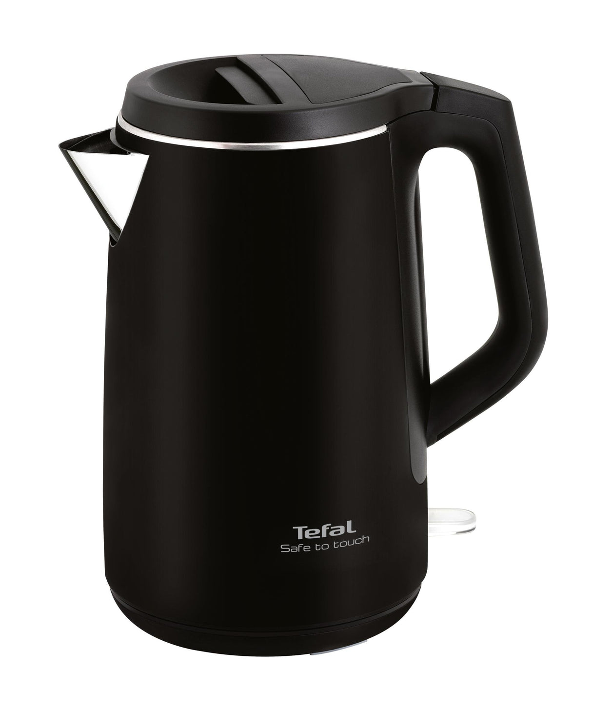 Tefal KO 3718 - Hervidor eléctrico, 2400 W, 1.5 L, negro/plateado