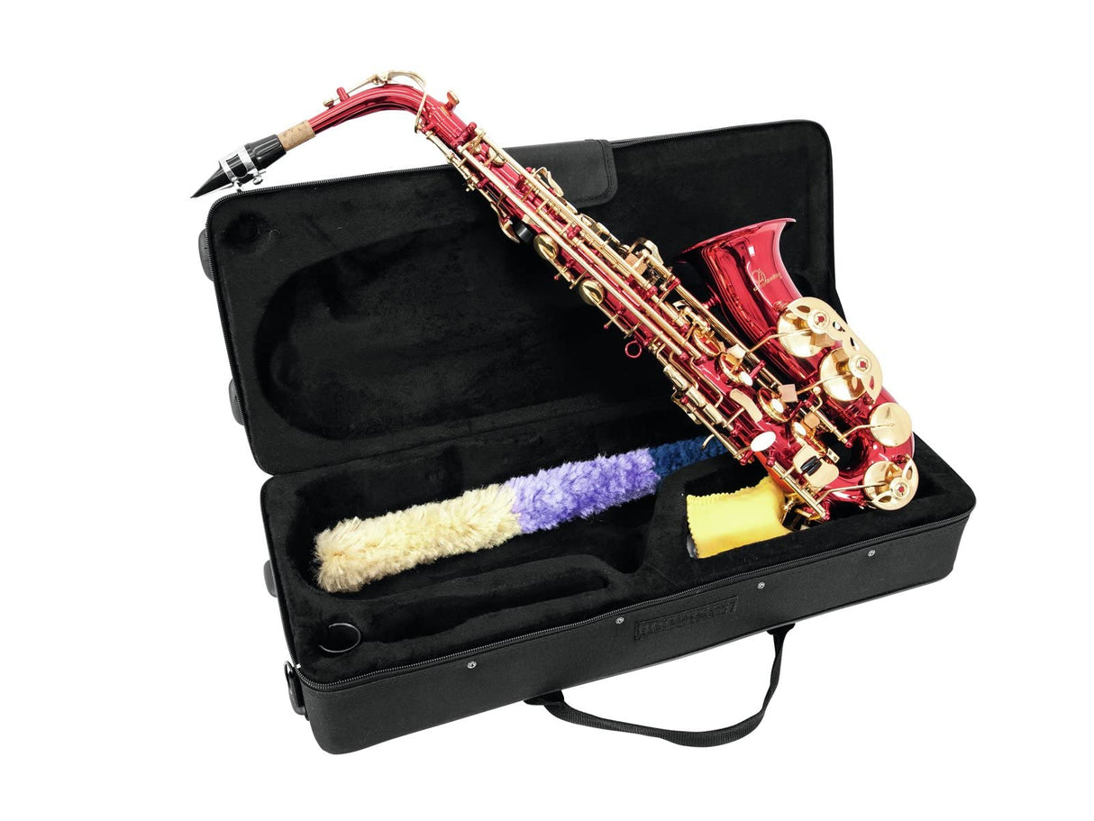 Dimavery SP-30 para saxofón Alto Eb - rojo
