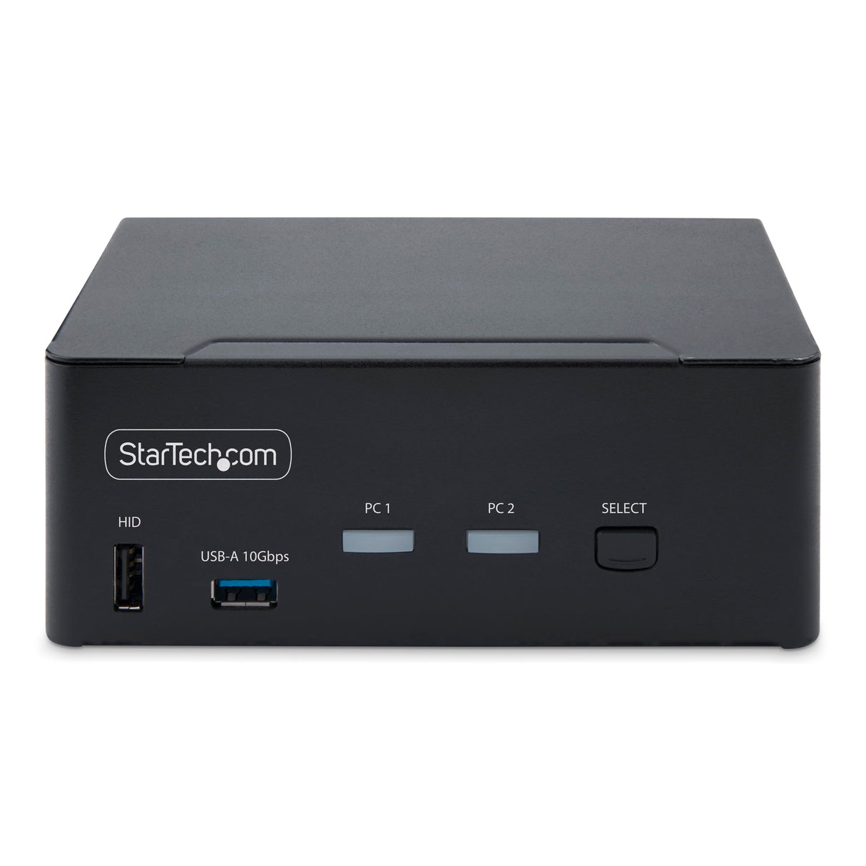 StarTech.com Switch KVM DisplayPort 1.4 de 2 Puertos y 2 Monitores - 8K 60Hz - con Hub USB de 2 Puertos (10Gbps) - TAA