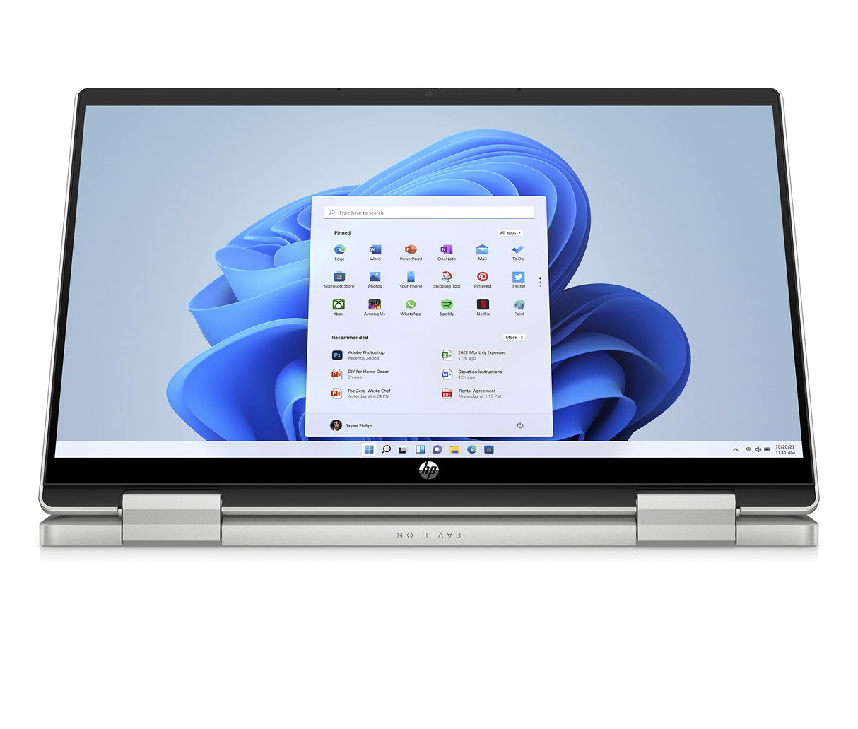 HP Pavilion x360 14-ek1050ns - Ordenador portátil de 14" Full HD (Intel Core i5-1335U, 16GB RAM, 512GB SSD, Intel Iris Xe Graphics, Windows 11 Home) Silver - Teclado QWERTY Español