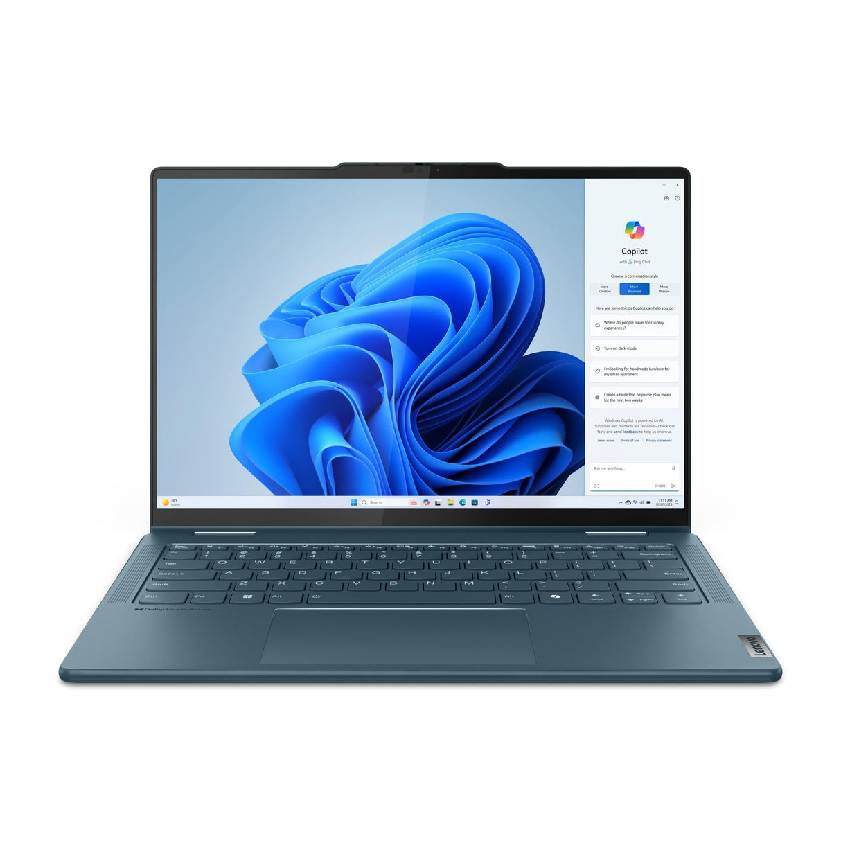 Lenovo Yoga 7 2-in-1 14IML9 Intel Core Ultra 7 155H Hybride (2-en-1) 35,6 cm (14") Écran tactile 2.8K 32 Go