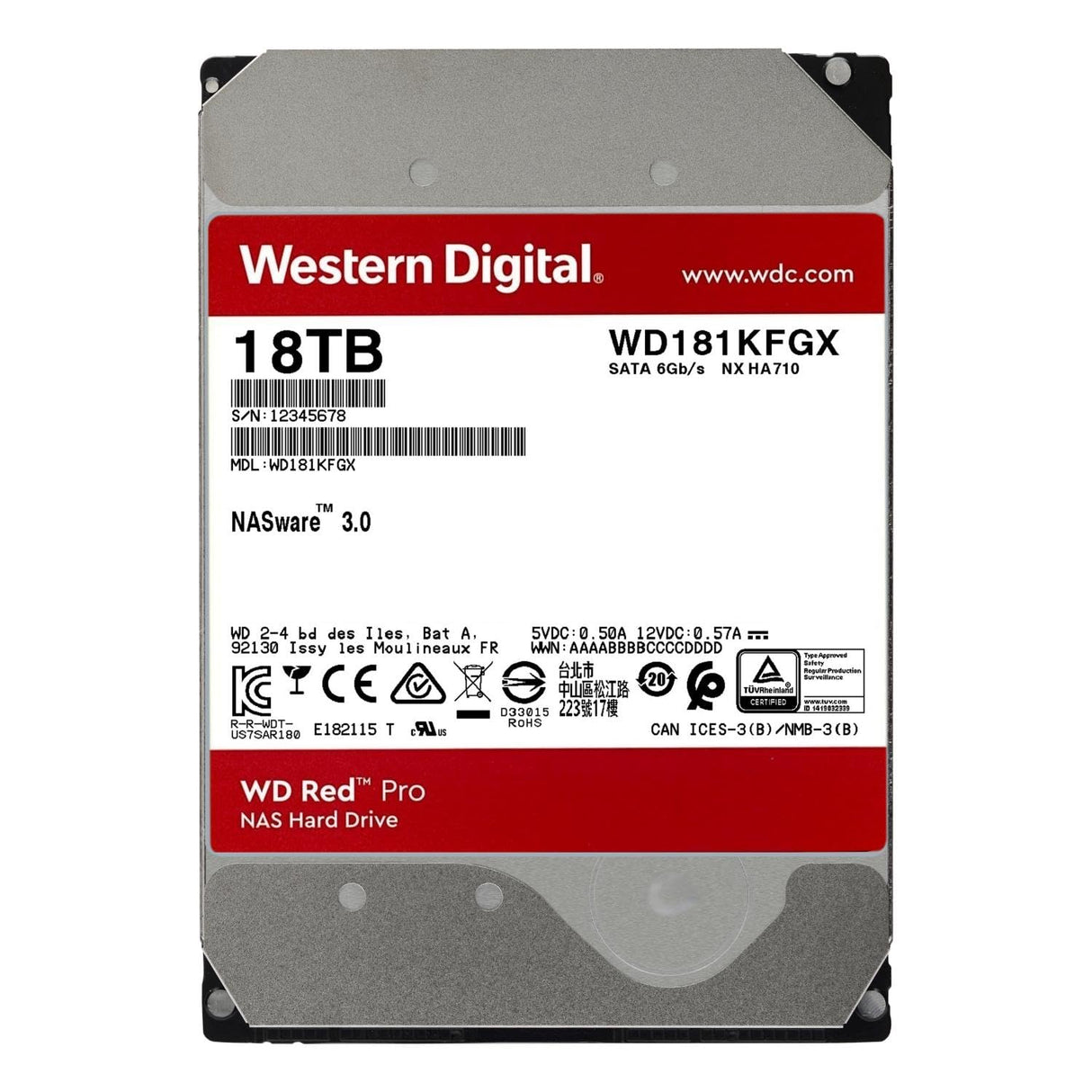 WD Red™ Pro, 18TB