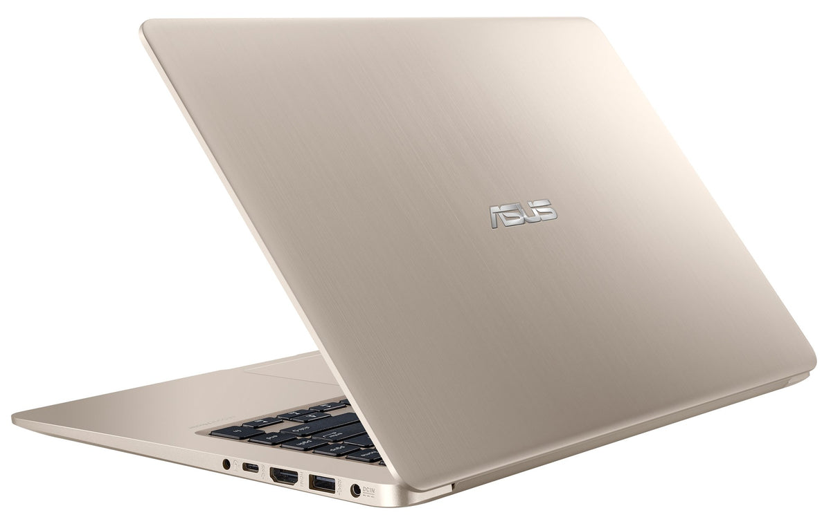 ASUS S510UA-BR277T - Ordenador portátil de 15.6" (Intel Core i5-7200U, 8 GB de RAM, SSD de 512 GB, Intel HD Graphics 620, Windows 10 Original), Metal Oro - Teclado QWERTY Español