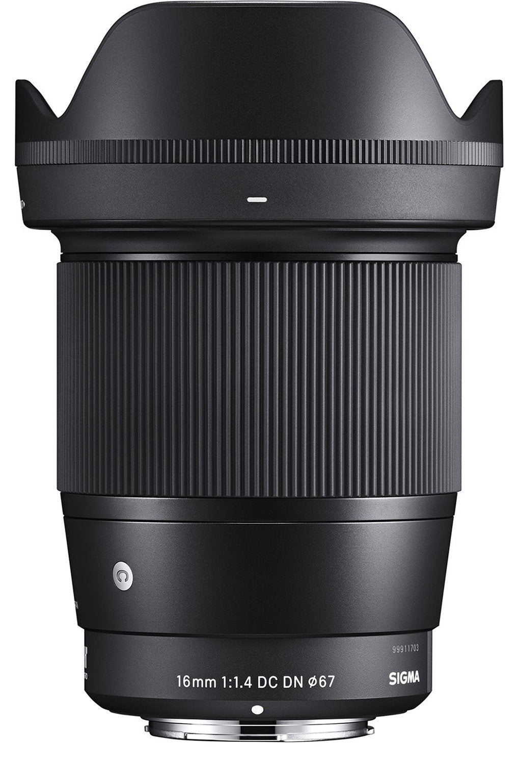 Sigma 16 mm F1.4 DC DN Contemporary - Objetivo para cámaras con montura Sony-E, Micro 4/3 y Canon EF-M, color negro