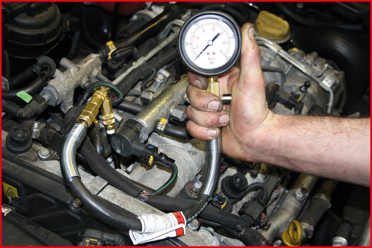 KS Tools 150.3660 Juego de verificación de compresión para motores diesel, 36 pzs