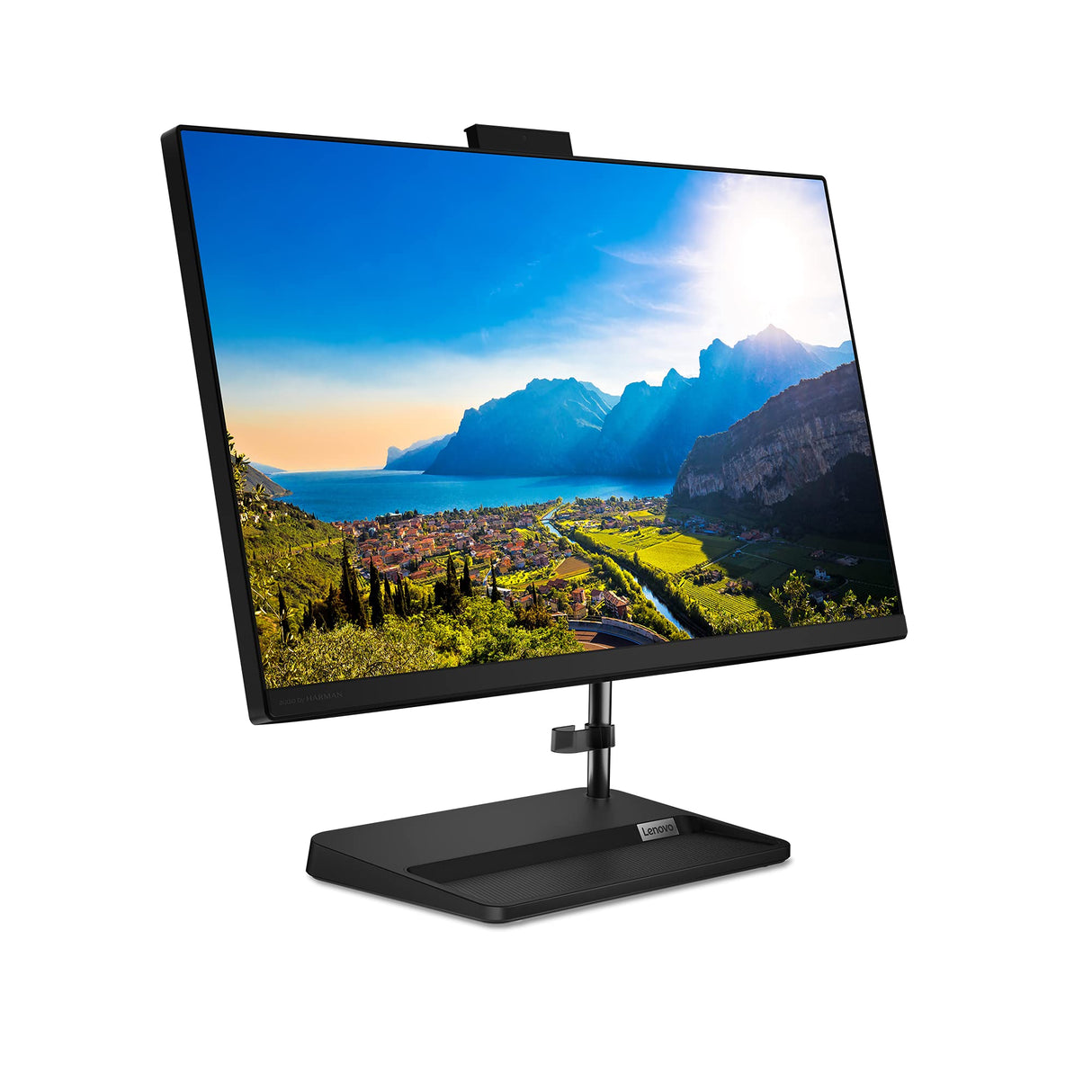 Lenovo Ideacentre AIO 3 24ALC6 - Ordenador de sobremesa Todo en uno de 23,8" FHD (AMD Ryzen 7 5700U, 8 GB RAM, 512 GB SSD, AMD Radeon Graphics, Windows 11 Home), Teclado AZERTY (Español) y ratón USB,