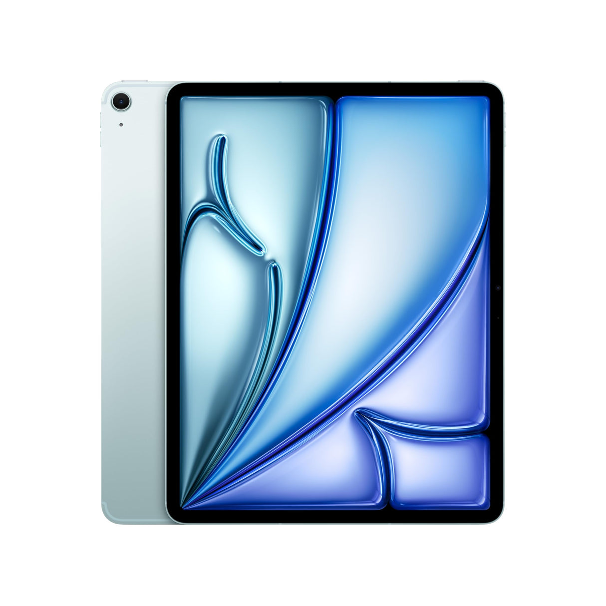 Apple iPad Air de 13 Pulgadas con Chip M3 diseñado para Apple Intelligence, Pantalla Liquid Retina, 256 GB, cámara Frontal/Trasera de 12 Mpx, Wi-Fi 6E, Redes 5G, Touch ID — Azul
