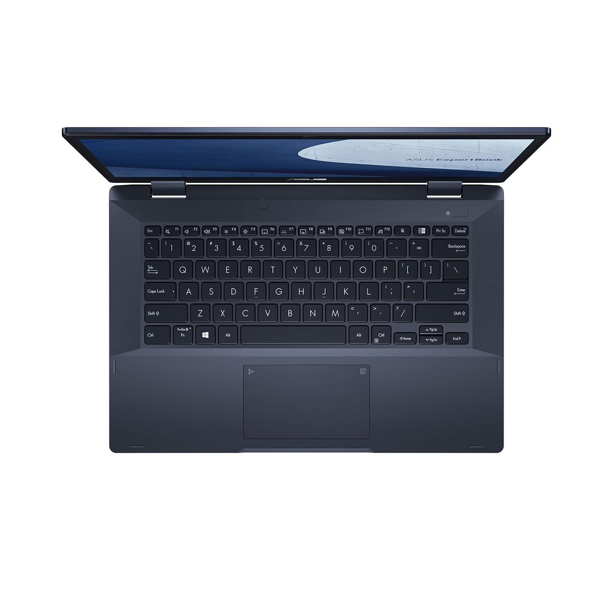 ASUS ExpertBook B3 Flip B3402FBA-EC0434X - Ordenador Portátil 14" Full HD (Intel Core i5-1235U, 8GB RAM, 256GB SSD, Iris Xe Graphics, Windows 11 Pro) Negro Estrella - Teclado QWERTY español