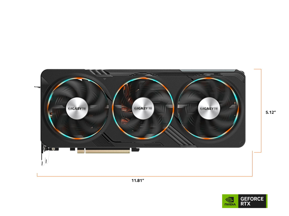 Gigabyte GeForce RTX 4070 Ti Gaming OC V2 12G Tarjeta gráfica, 3 Ventiladores WINDFORCE, 12GB 192-bit GDDR6X, GV-N407TGAMING OCV2-12GD Tarjeta de Video