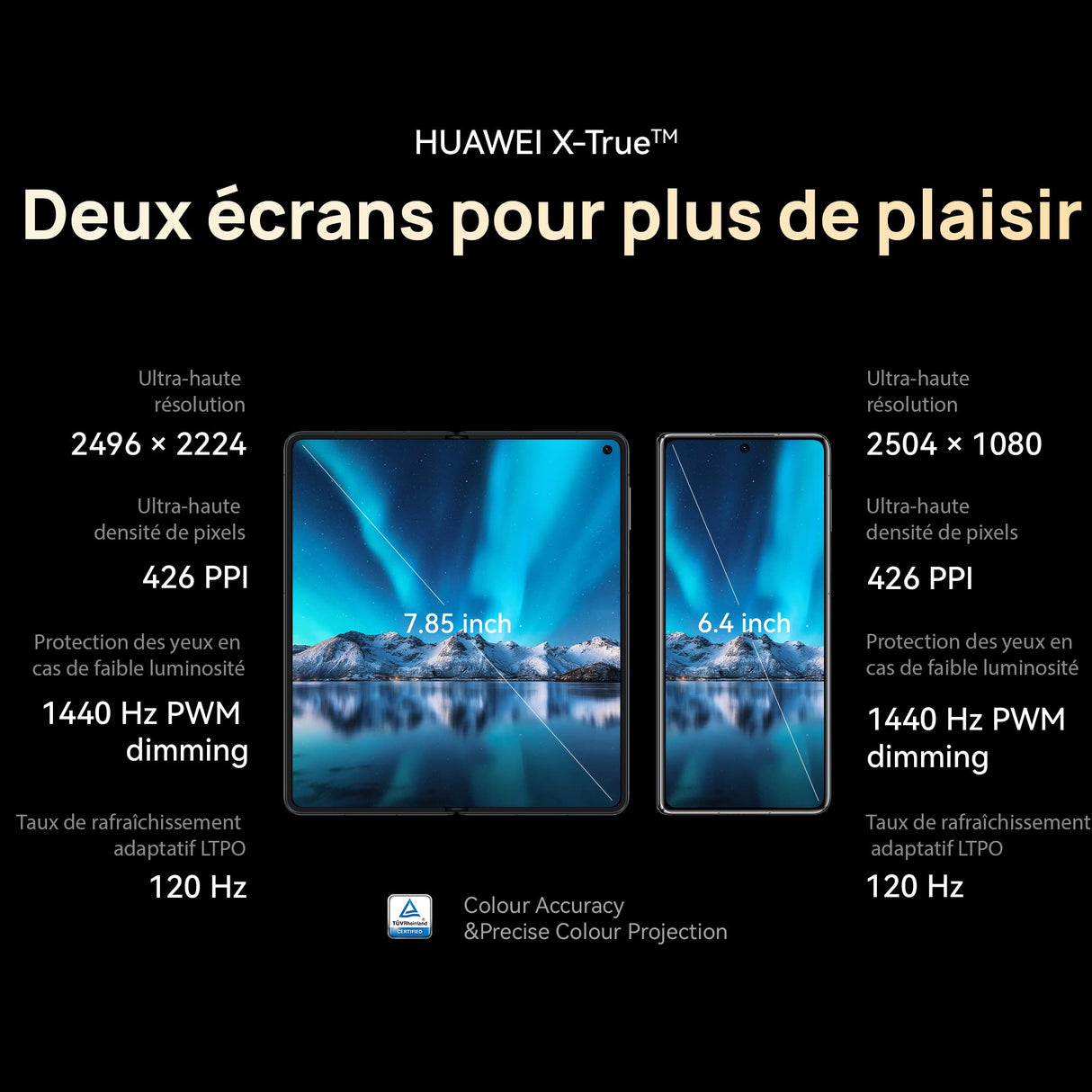 HUAWEI Mate X3 Smartphone, cámara Ultra visión True-Croma, cámara Ultra Vision Xmage 50MP, Ultra Ligera y Ultra Fina, batería de 4800 mAh Carga Cableada a 66 W y Carga inalámbrica a 50 W