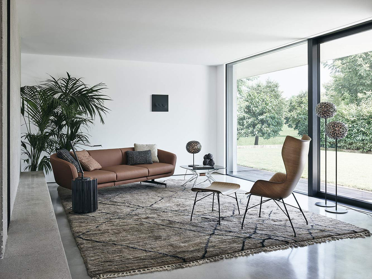 Kartell Planet Lámpara, De pie, Cristal, H160