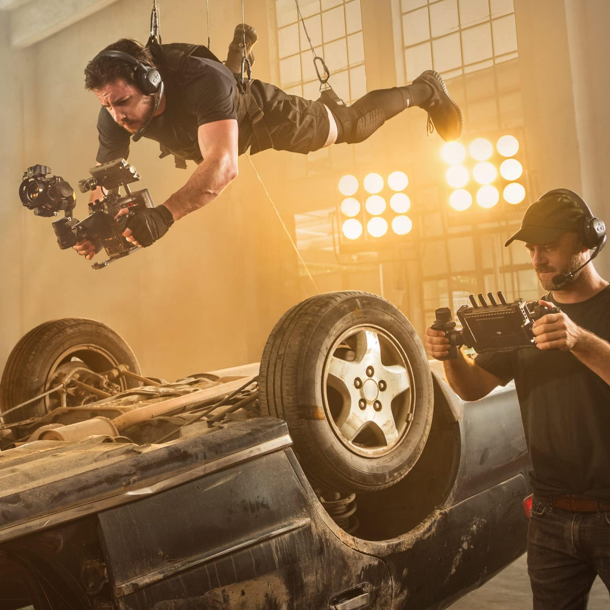 DJI Ronin 4D 6K - Estabilización activa en 4 ejes como una dolly; enfoque LiDAR preciso e intuitivo - Negro
