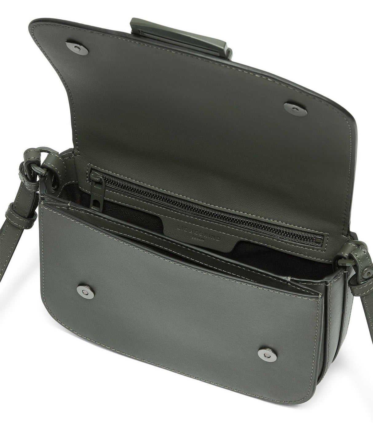 Liebeskind Berlin Ezra 2 Crossbody, Mujeres, Cypress Green Calf M