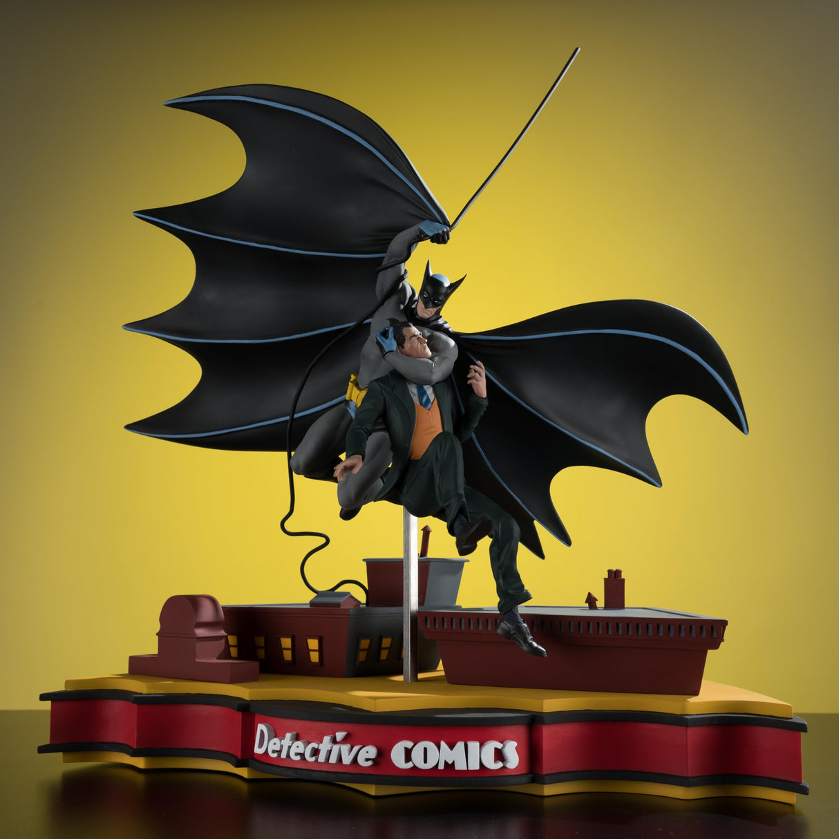 McFarlane DC Direct - Estatua 1/10 de Batman Detective Comics 27 (1st Appearance), edición Limitada, 45 cm