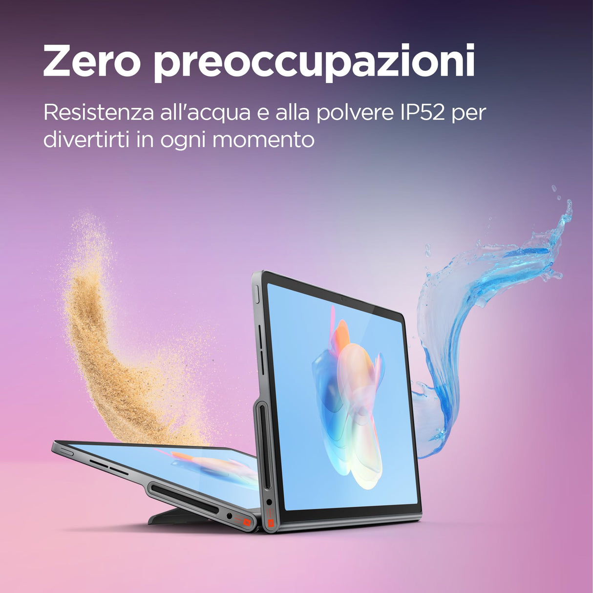 Lenovo Tab Plus, Pantalla 2K de 11,5" - (procesador MediaTek Helio G99, RAM de 8 GB, Memoria de 128 GB, WiFi, Tableta Android 13) - Luna Grey, Exclusiva de Amazon