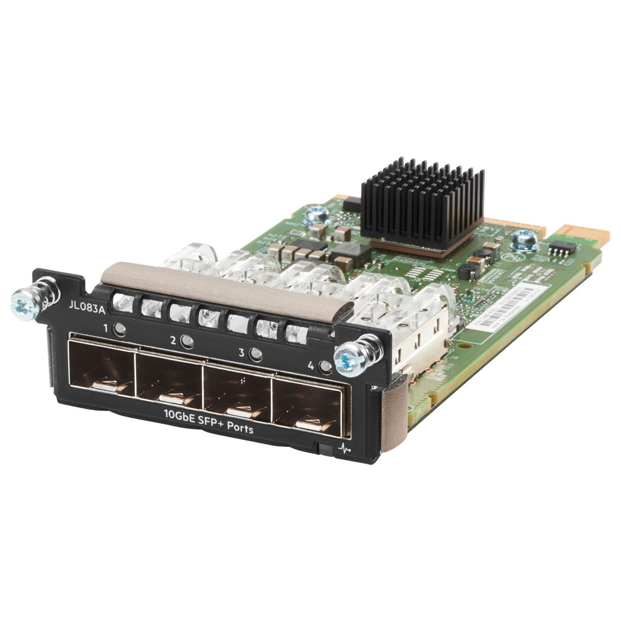 Hewlett Packard Enterprise Aruba 3810M 4SFP+ Module Módulo conmutador de Red - Módulo de conmutador de Red (SFP+, 10 Gbit/s, Aruba 3810M, 74,2 x 130,8 x 27,7 mm, 170 g)