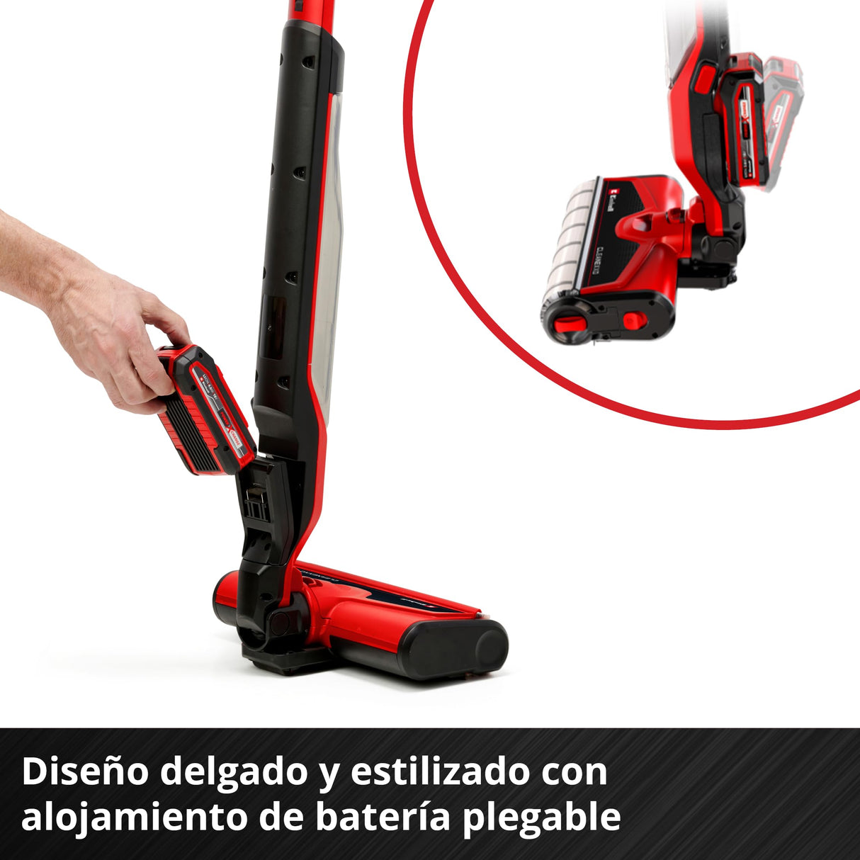 Einhell Limpiador de suelos duros con batería CLEANEXXO Power X-Change (18 V, cepillo cilíndrico de 290 mm, modo BOOST, función de autolimpieza, suministro de agua controlable, sin batería)