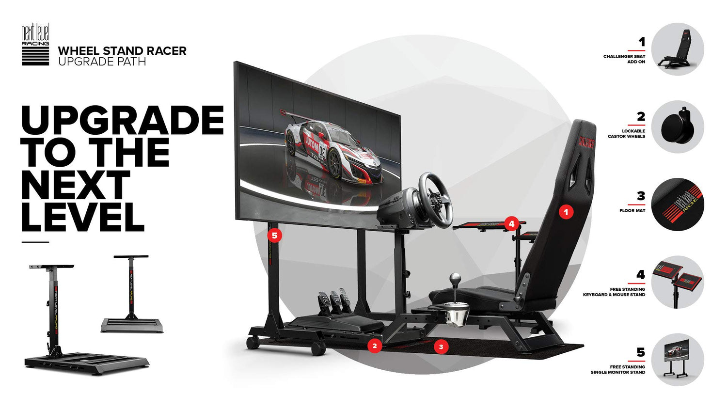 Next Level Racing Wheel Stand Racer (NLR-S014) - PC