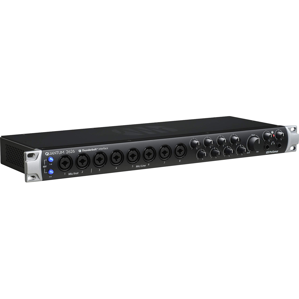 PreSonus Quantum 2626 Interfaz de Audio Thunderbolt 3, 26x26 con Software