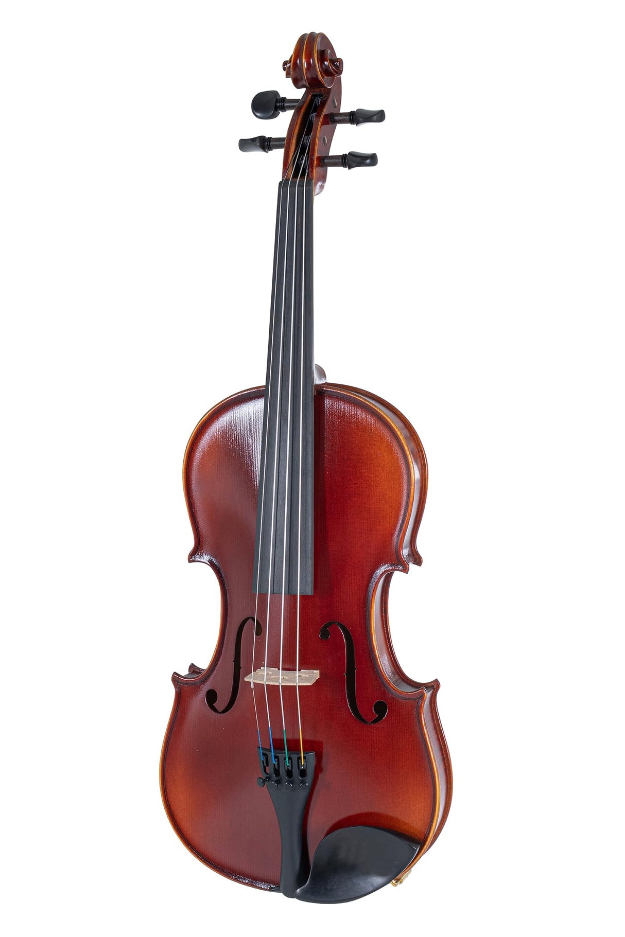 GEWA Violín serie ideal VL 2 4/4 listo para jugar incluye estuche de violín, arco de carbono, cuerdas Larsen Aurora, ejecución para zurdos