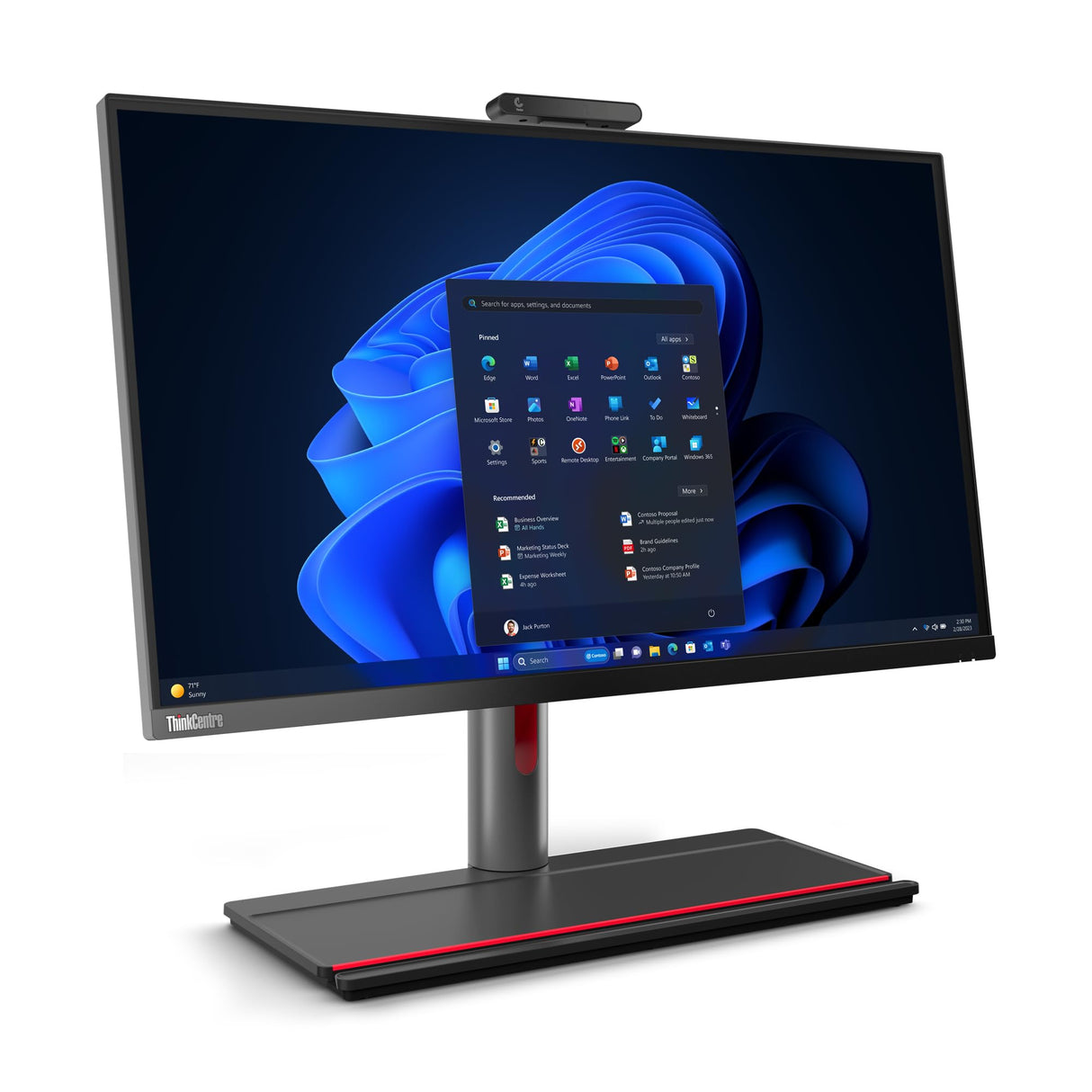 Lenovo ThinkCentre M90a Pro Gen 4 Intel Core™ i5 i5-13500 68,6 cm (27") 2560 x 1440 Pixels PC All-in-One 16 Go