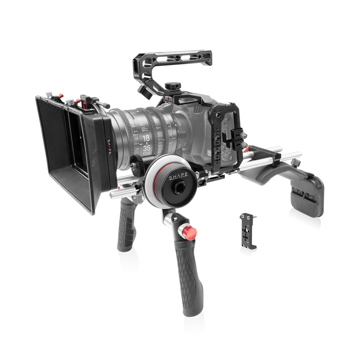 SHAPE Blackmagic Cinema Camera 6K/6K Pro/6K G2 Shoulder Mount Kit (SH6KSMKIT)
