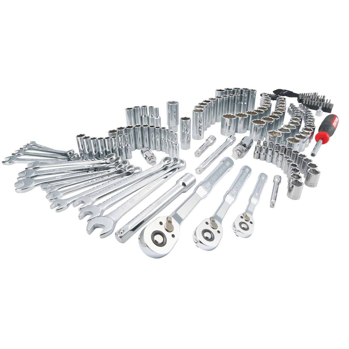 CRAFTSMAN Juego de herramientas mecánicas de 189 piezas Low Pro (CMMT12134)