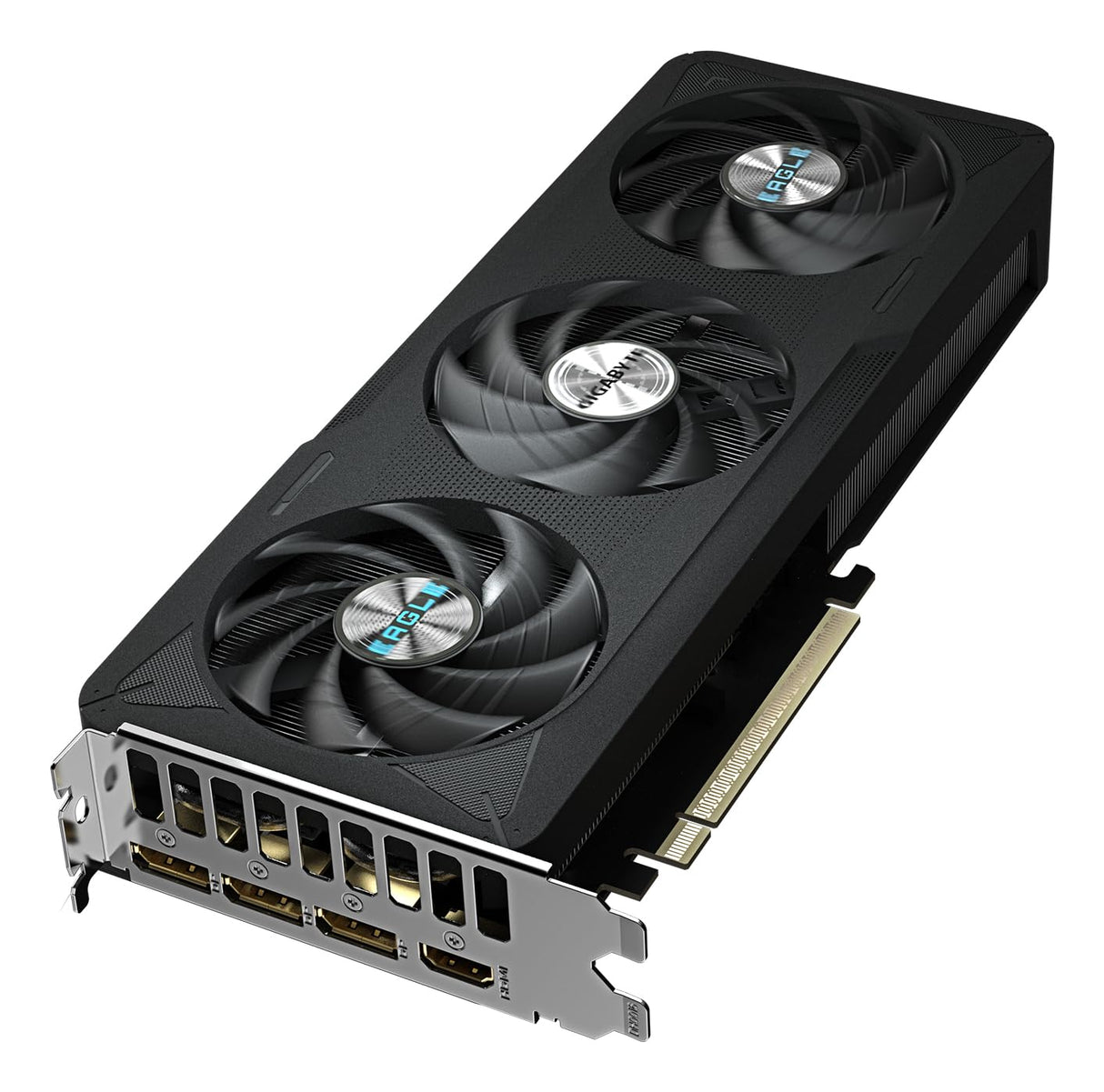 GIGABYTE GeForce RTX 5060 Eagle MAX OC 8G Tarjeta Gráfica – 8 GB GDDR7, 128 bits, PCI-E 5.0, frecuencia de núcleo 2550 MHz, 3 x DisplayPort, 1 x HDMI, NVIDIA DLSS 4, GV-N5060EAGLEMAX OC-8GD 1.0