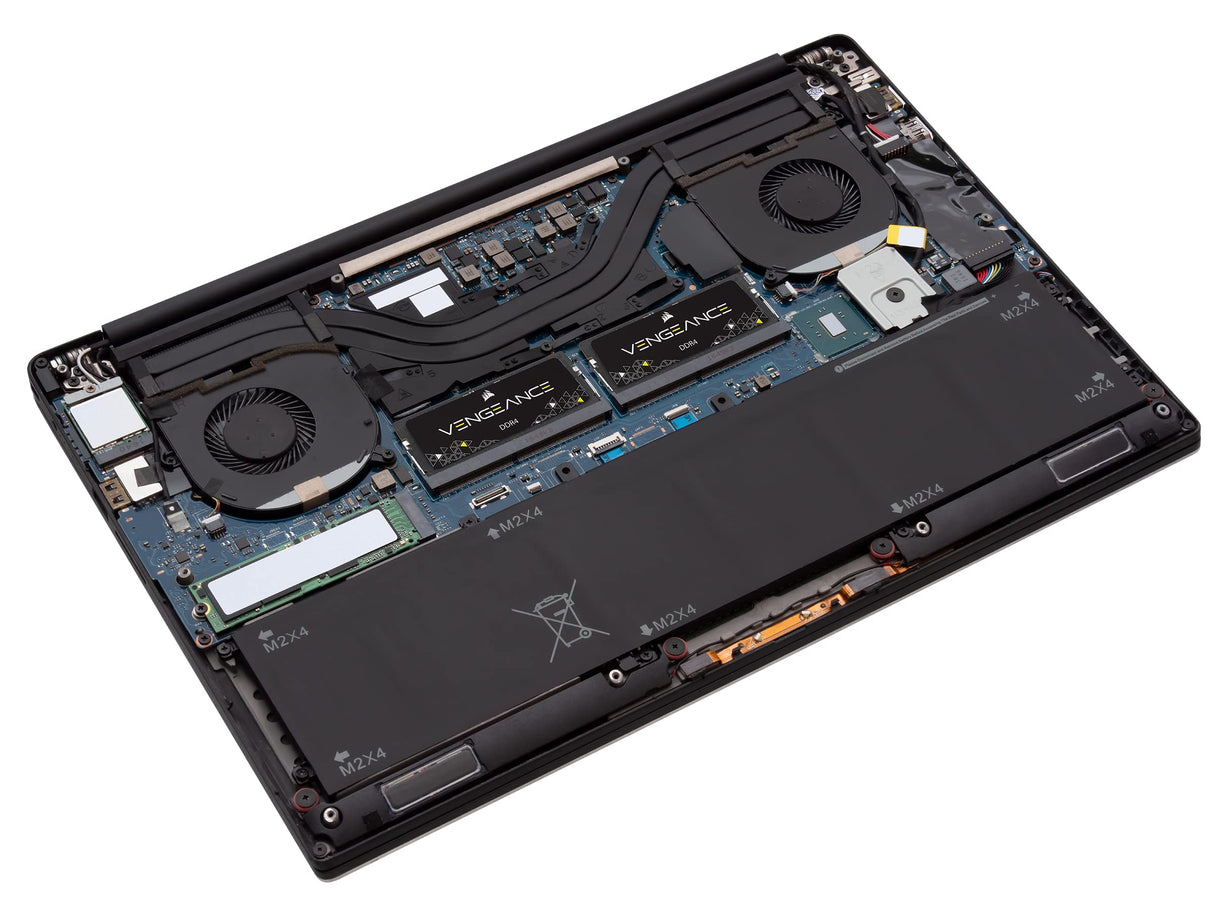 Corsair Vengeance SODIMM 32GB (2x16GB) DDR4 3200MHz C22 Memoria para portátiles/portátiles - Negro