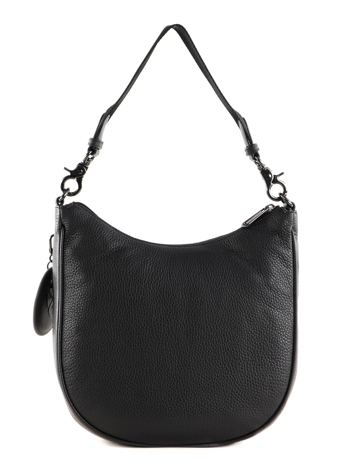 Mandarina Duck Bolso de Hombro Negro (Negro) Mellow Leather P10fzt75 26x28x9.5 (L x H x W)