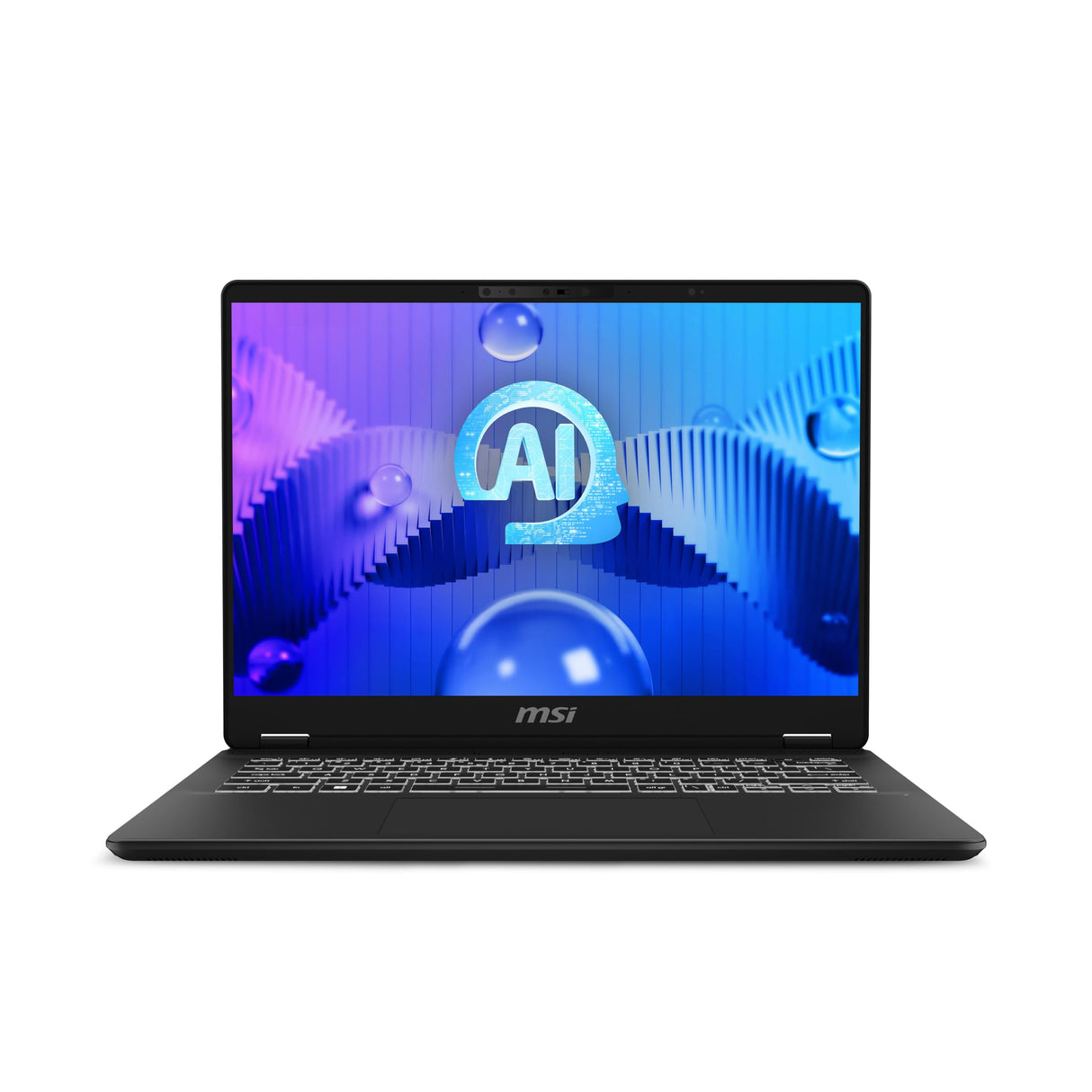 MSI Prestige 14 AI Studio C1VFG-013ES - Ordenador 14" 2.8K, Intel Core Ultra 7 155H, RAM 16GB, 1TB SSD, Windows 11 Home Stellar Gray - Teclado QWERTY español
