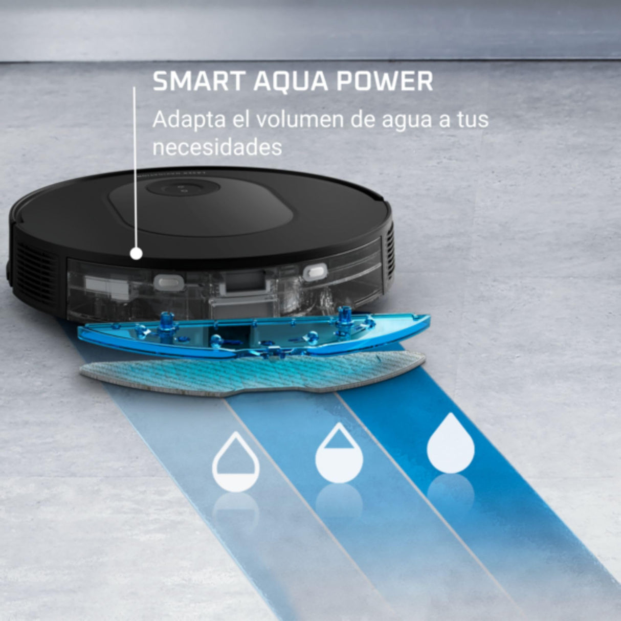 Rowenta X-Plorer Serie 65 - Robot Aspirador, aspira y friega, tecnología láser, Cobertura Total, mapeo Permanente, hasta 168 min autonomía, diseño Muy Plano, Capacidad Subir sobre alfombras, RR8L65