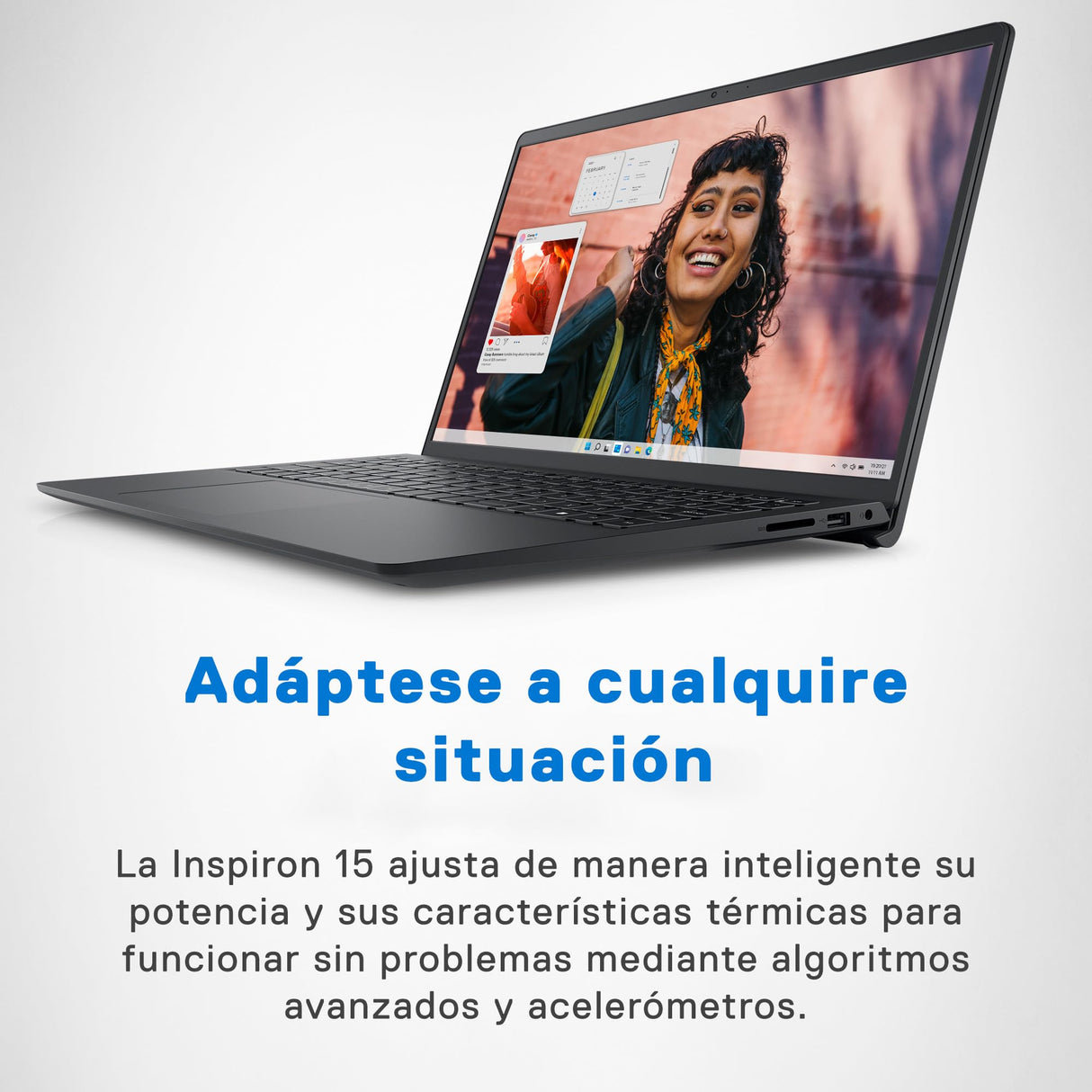 Dell Inspiron 15 (3530) Ordenador Portátil 15,6'' FHD+ 120 Hz, Intel Core i7-1355U, 16 GB RAM, 512 GB SSD, Intel Iris Xe Graphics, Windows 11 Home, Teclado Español QWERTY - Negro
