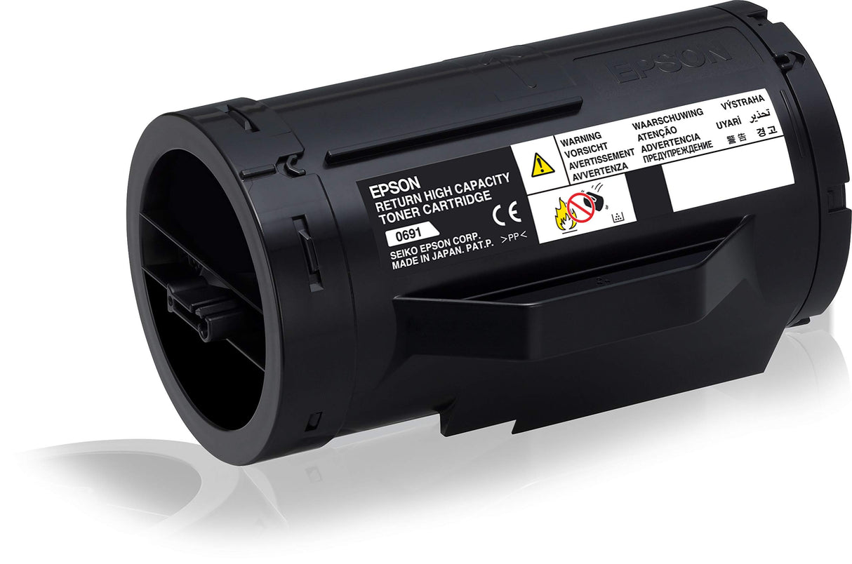 Epson C13S050691 - Cartucho de tóner retornable para Epson AL-M300/AL-MX300, alta capacidad
