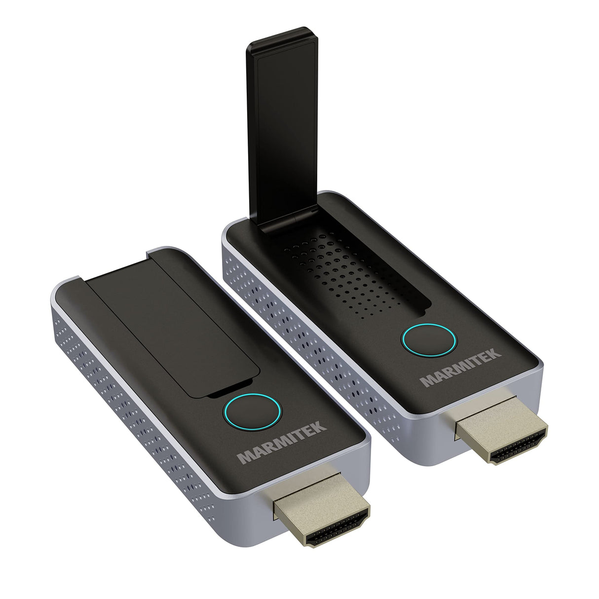Presentación Inalámbrica HDMI - Marmitek STS2 - Presentación Powerpoint Inalámbrica - Plug and Play sin software - Compatible con Airplay y Miracast - Ampliable hasta 20 presentadores