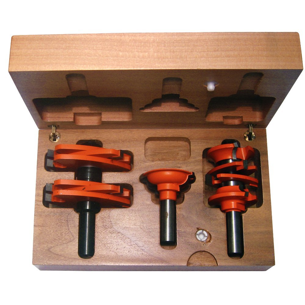 CMT 800.527.11 - Estuche 3 fresas para puertas hm s=12.7