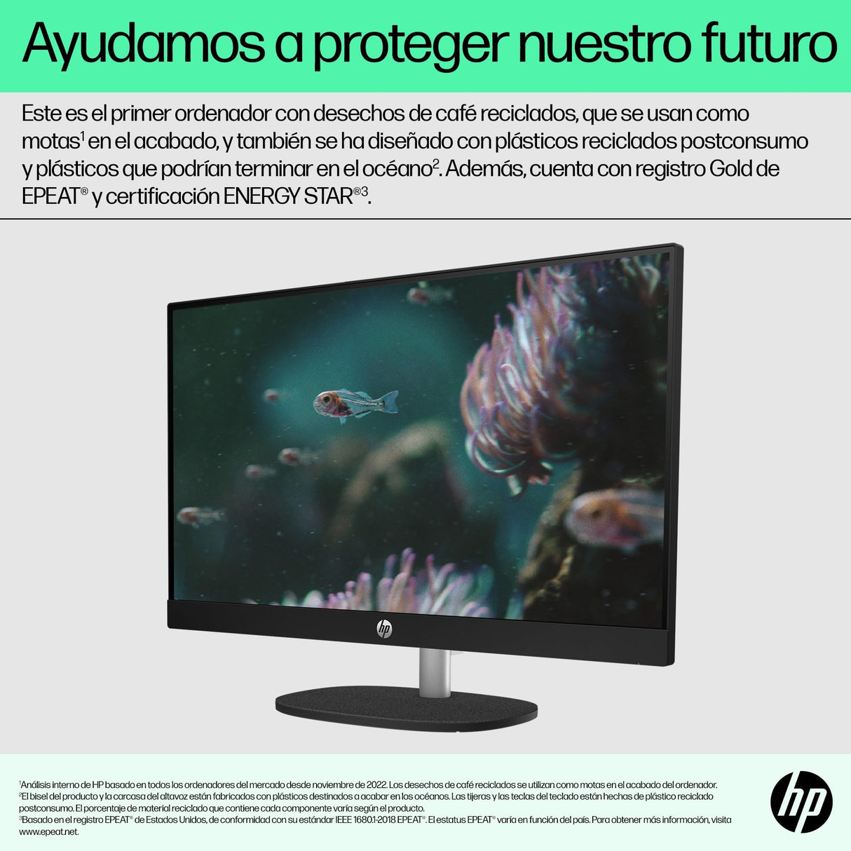 HP PC All in One 24-CR0066NS Intel Core i5-1335U/ 8GB/ 512GB SSD/ 23.8 Táctil/ Win11 Marca