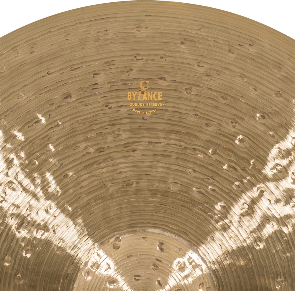 MEINL Cymbals Byzance Foundry Reserve Light Ride - Bicicleta (ruedas de 22")