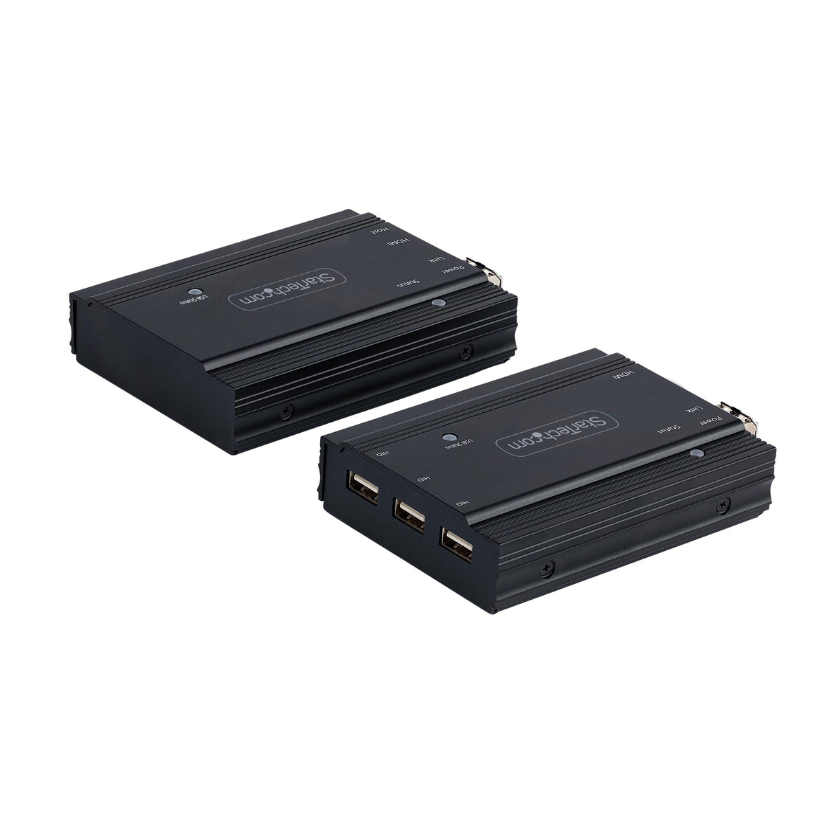 StarTech.com Extensor KVM HDMI de 4K por Fibra - Alargador de Consola Switch KVM con Vídeo HDMI y USB Remoto, hasta 300m (Multimodo) con 2 Módulos SFP+ MMF de 10Gb, (TX/RX) (SV565FXHD4KU)