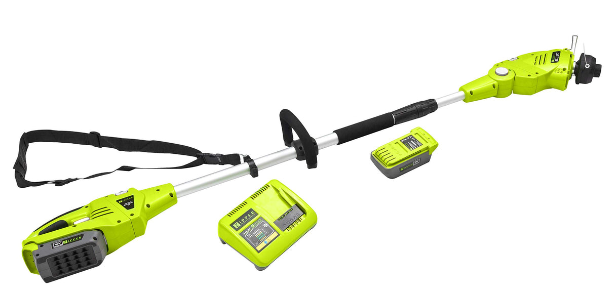 Zipper - Desbrozadora A Batería | Zipper | Modelo Zi-Mos40V | Potencia 200 W | Diseño Ergonomico | Incluye Bateria Y Cargador