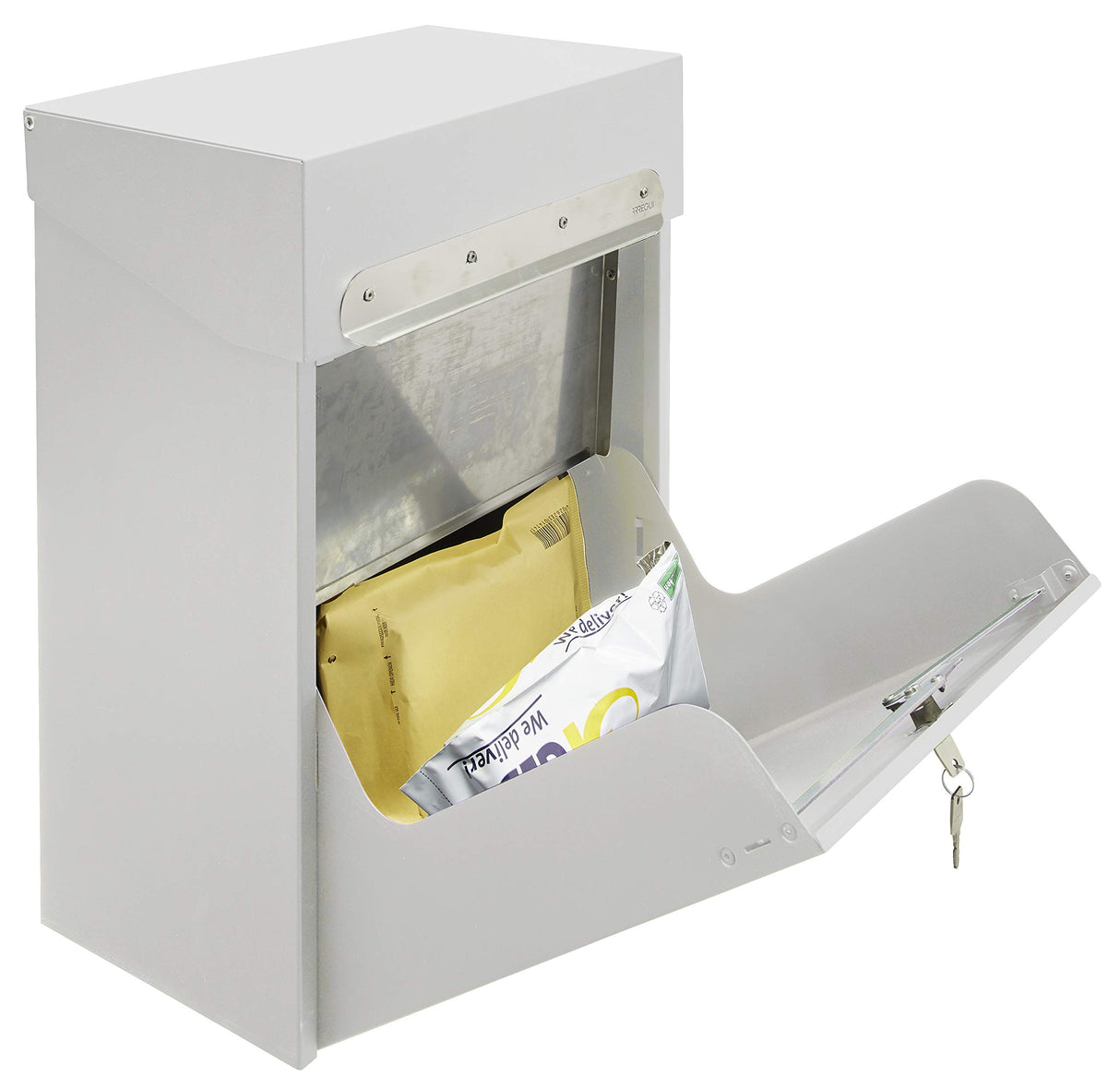 Arregui Multipack EP3001 Individual de Acero para paquetería pequeña, buzón para Paquetes, Blanco