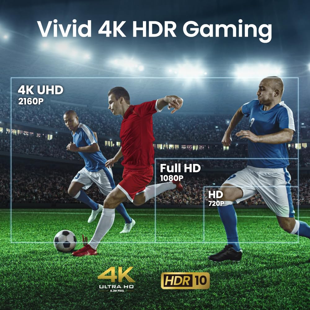 Proyector láser BenQ TK700ST 4K HDR 3000 lúmenes para Cine y Gaming con 4ms, 240Hz, HDR10 & HLG, Soporte ARC/eARC, corrección Trapezoidal 2D y rotación de Imagen