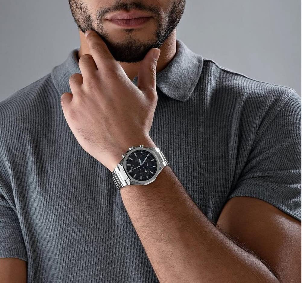 Montre - CASIO - EQB-1100D-1AER - 51,1mm - Acier inoxydable - Bluetooth Smart - Solaire