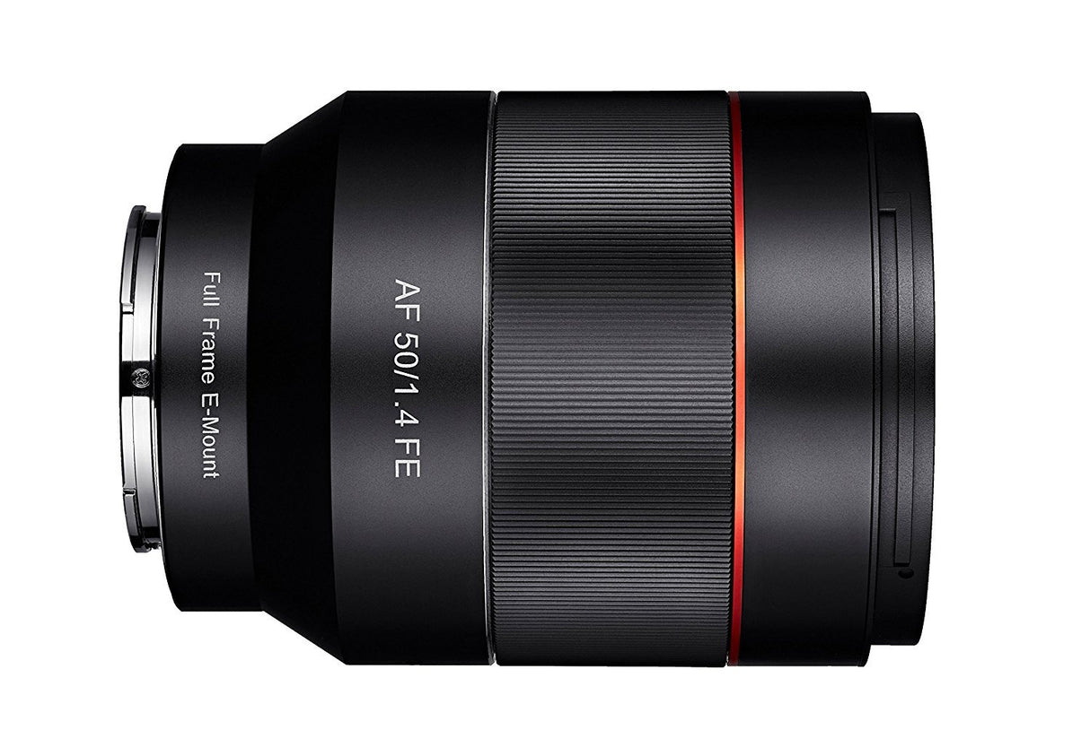 Samyang SAMAF50SONY - Objetivo AF 50mm F1.4 Sony FE, color negro