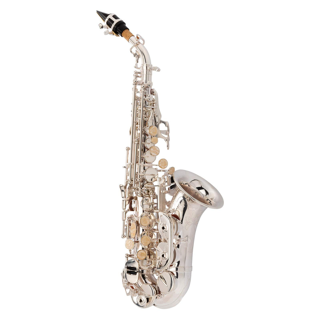 Jean Paul USA Saxofón Soprano, Plata (SS-400SP)
