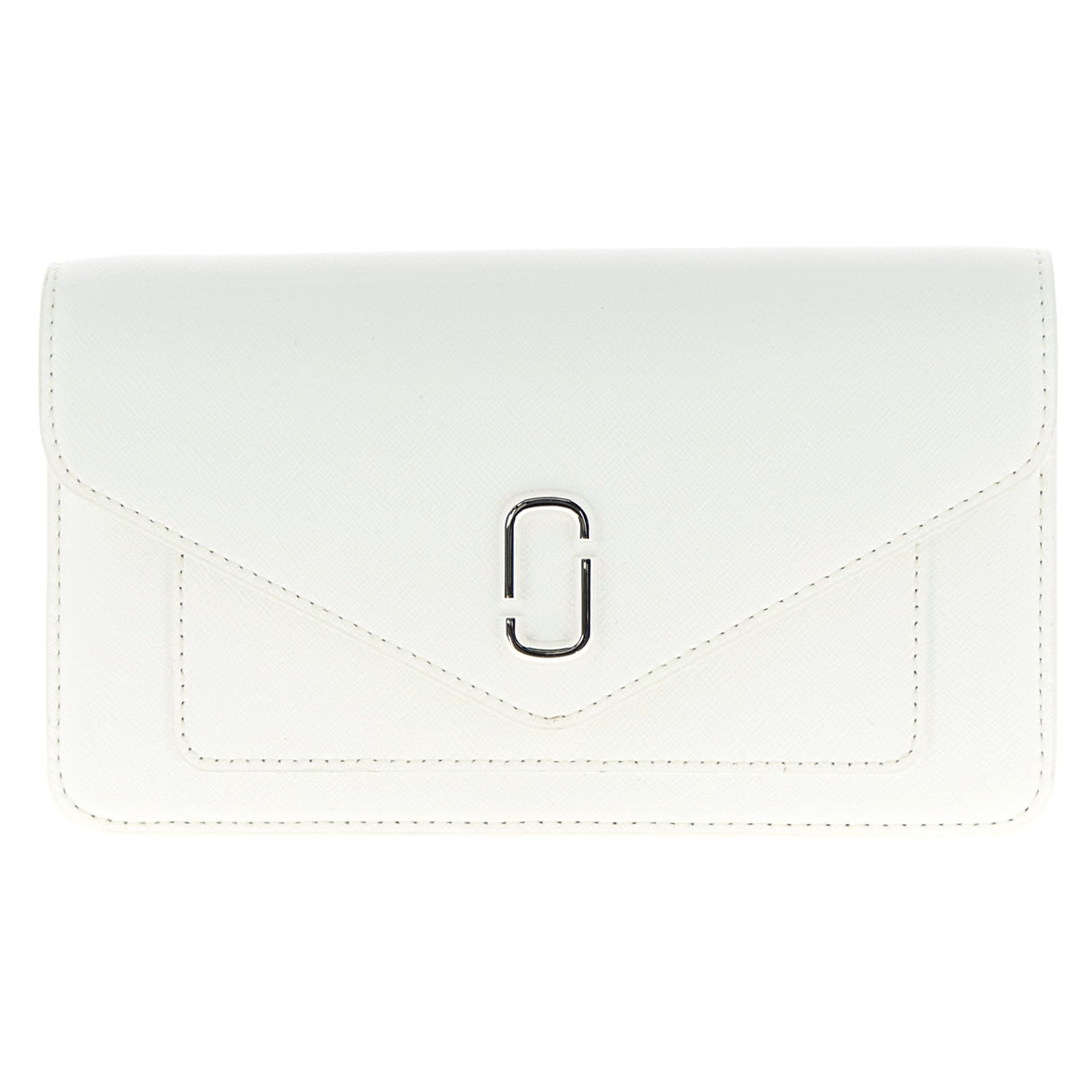 MARC JACOBS The Longshot Chain Wallet, Mujer, Color Blanco, One Size