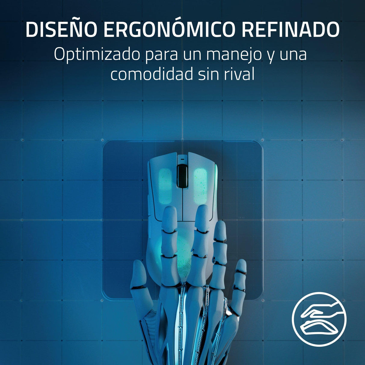 Razer DeathAdder V3 Pro - Ratón Ligero Inalámbrico Ergonómico para Deportes Electrónicos (63 Gramos, Sensor Óptico Focus Pro 30K, Interruptores de Ratón Gen-3, Hyperspeed Wireless) Negro