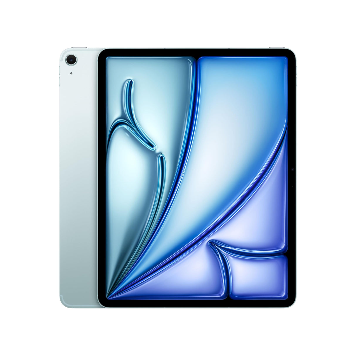 Apple iPad Air de 13 Pulgadas (M2): Pantalla Liquid Retina, 1 TB, cámara Frontal de 12 Mpx en Horizontal y Trasera de 12 Mpx, Wi-Fi 6E y 5G con eSIM, autonomía de Sol a Sol - Azul