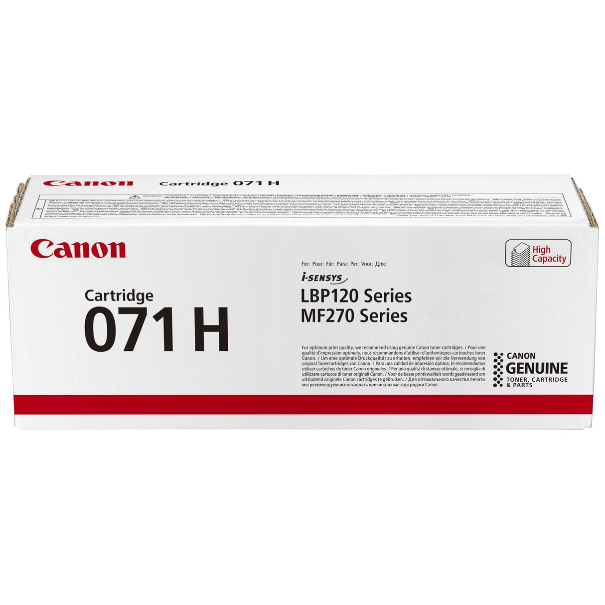 Canon 071 H Mit hoher Kapazität Schwarz original (5646C002)