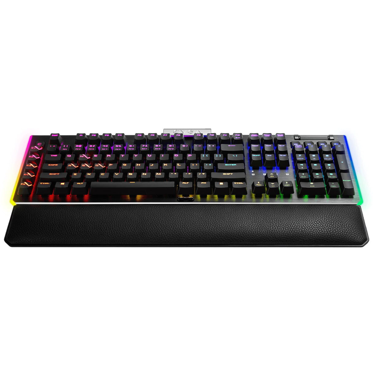 EVGA Teclado mecánico óptico Z20 RGB (Interruptor Lineal) para Juegos, diseño de EE. UU. 811-W1-20US-KR